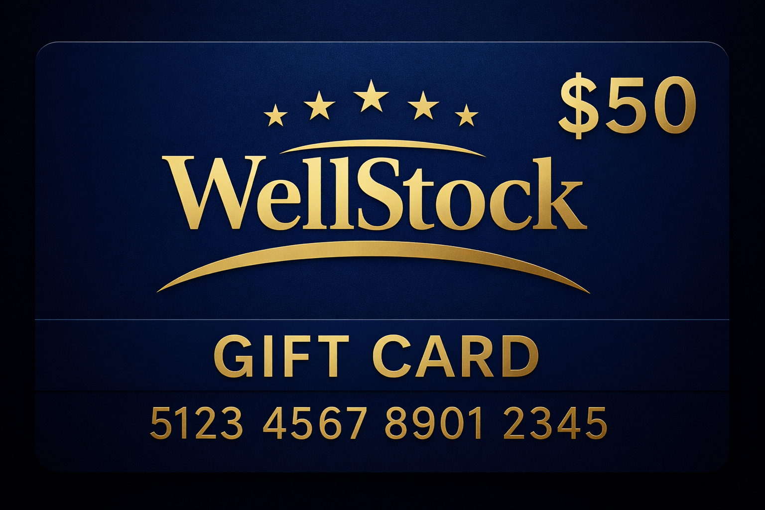 WELLSTOCKUS $50 Gift Card